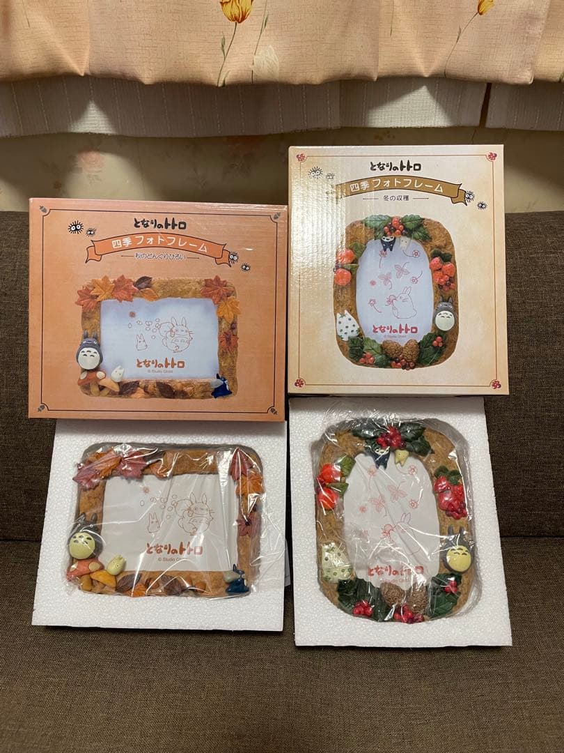 となりのトトロ　四季フォトフレーム　2種セット　廃盤品