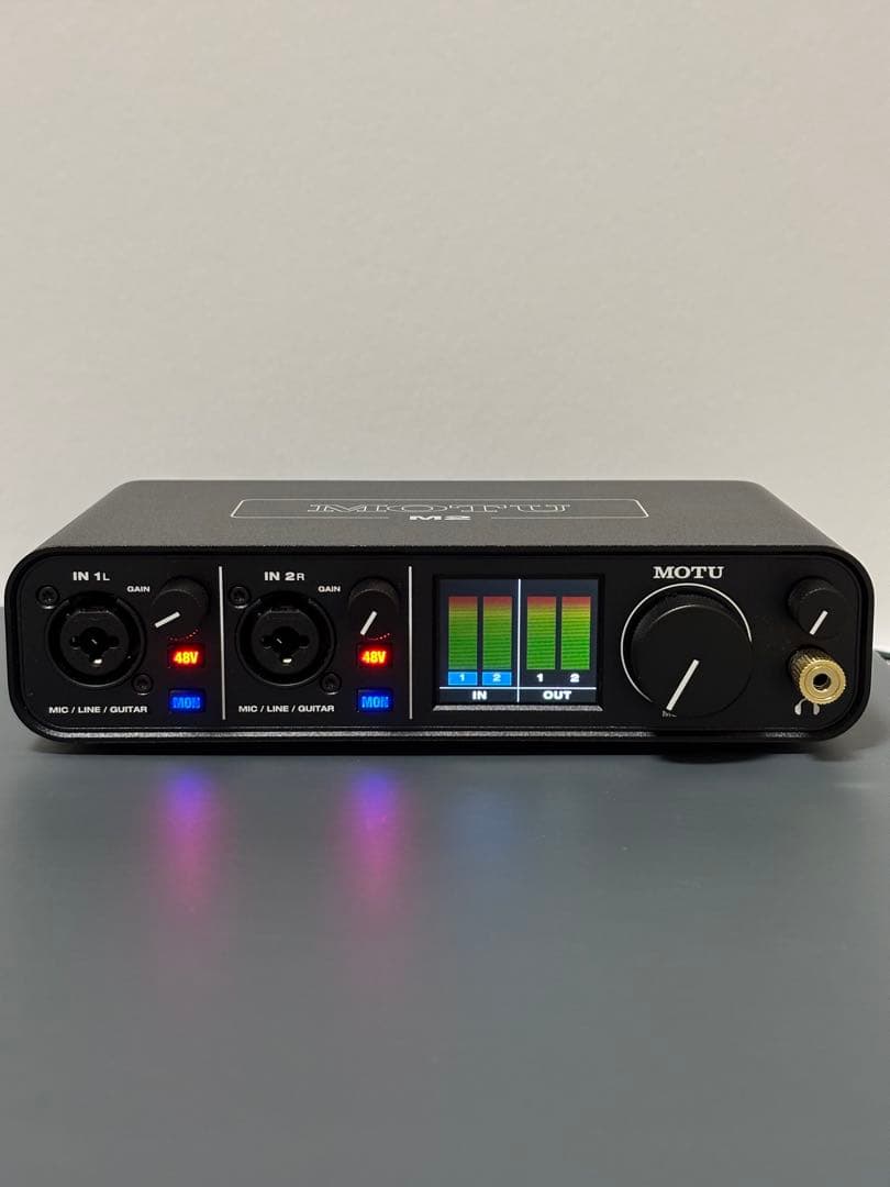 MOTU M2 2in 2out USBオーディオインターフェース