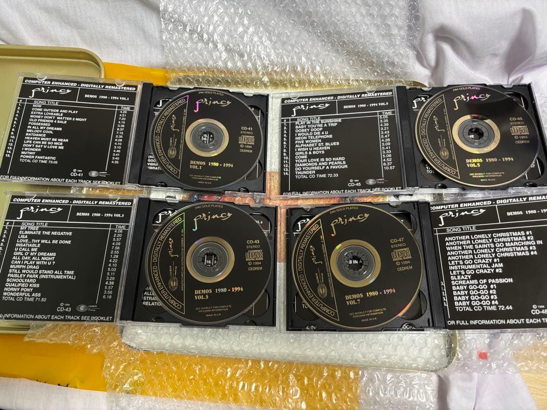 PRINCE DEMOS 1980-1994 CDセット缶ケース入り