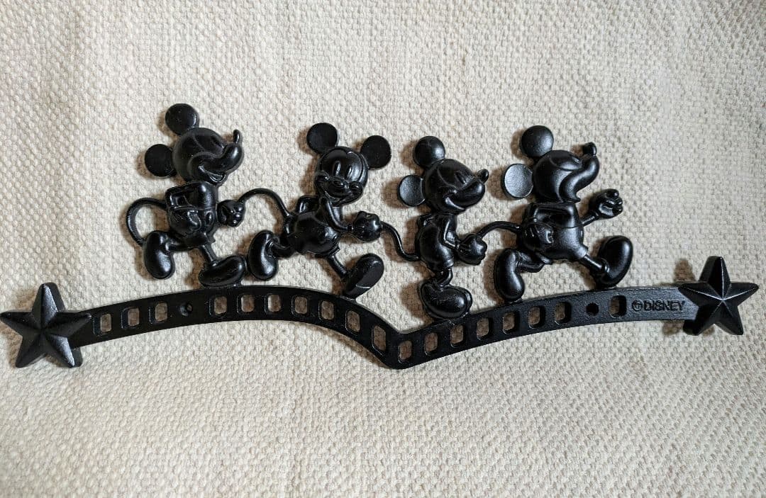 Disney ミッキーマウス インテリアプレート／鋳物