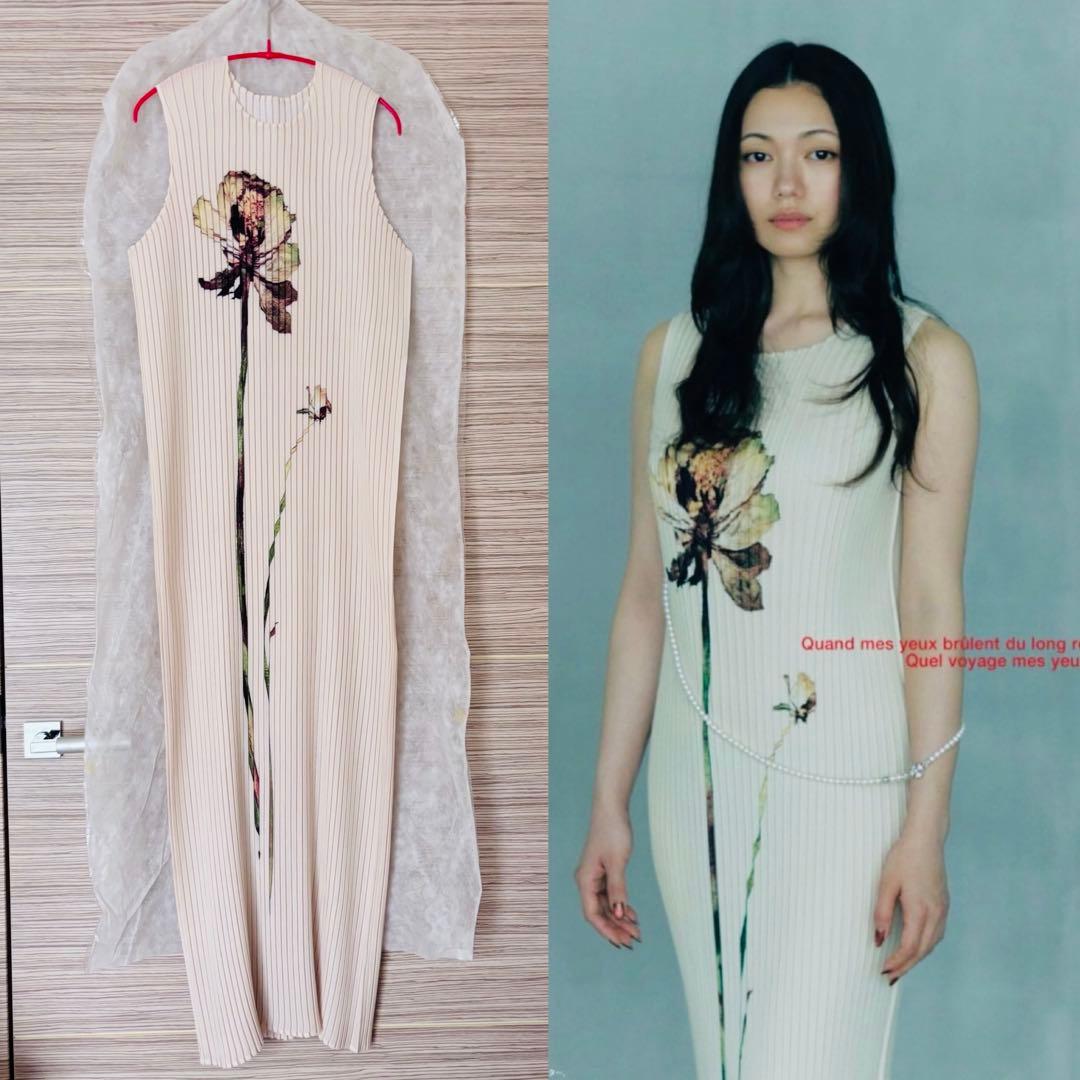 2025SS イッセイミヤケPRESSED FLORA PLEATSワンピース