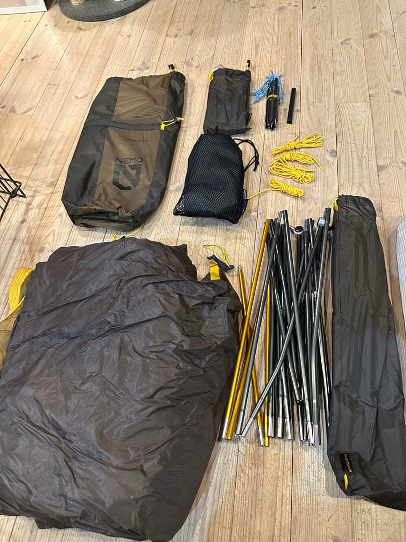 NEMO ダガーストーム 3P 専用フットプリント付き