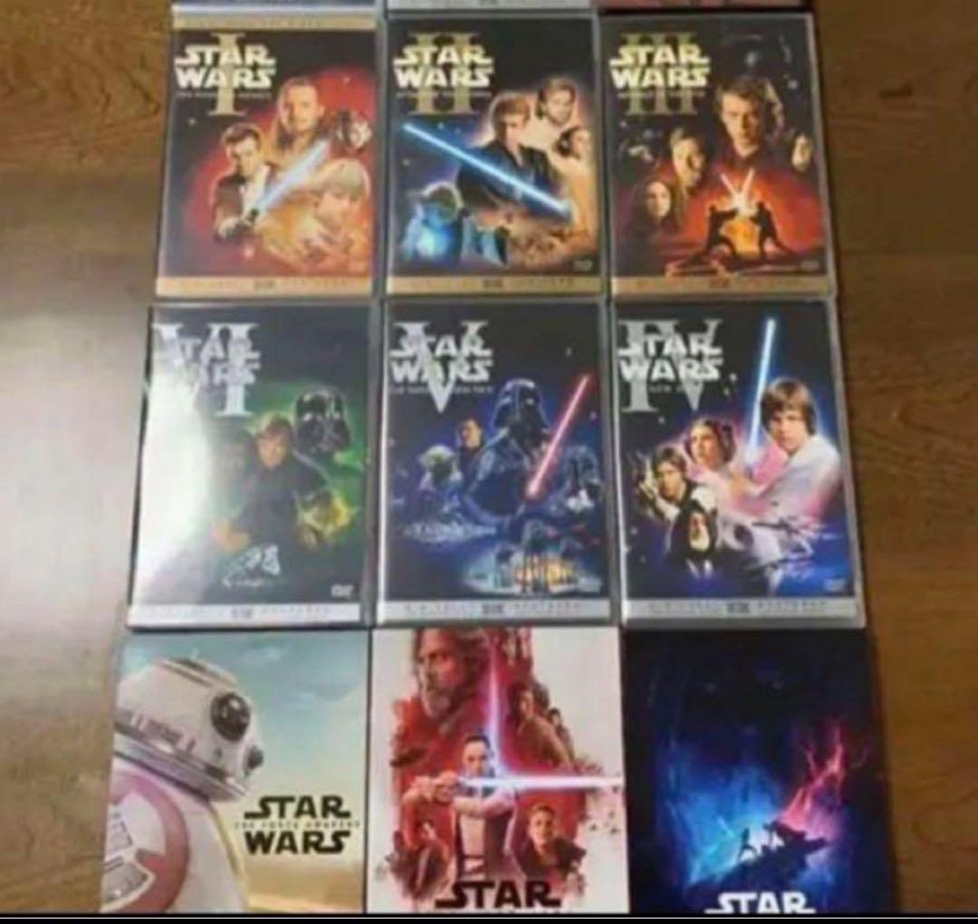 吹き替えあり❤️スターウォーズ全9作品セットになります。