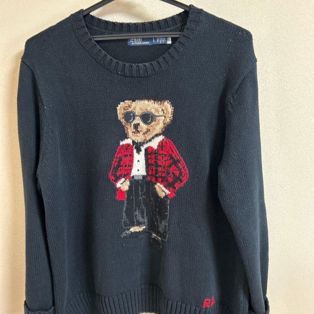 Ralph Lauren クマデザイン ニットセーター