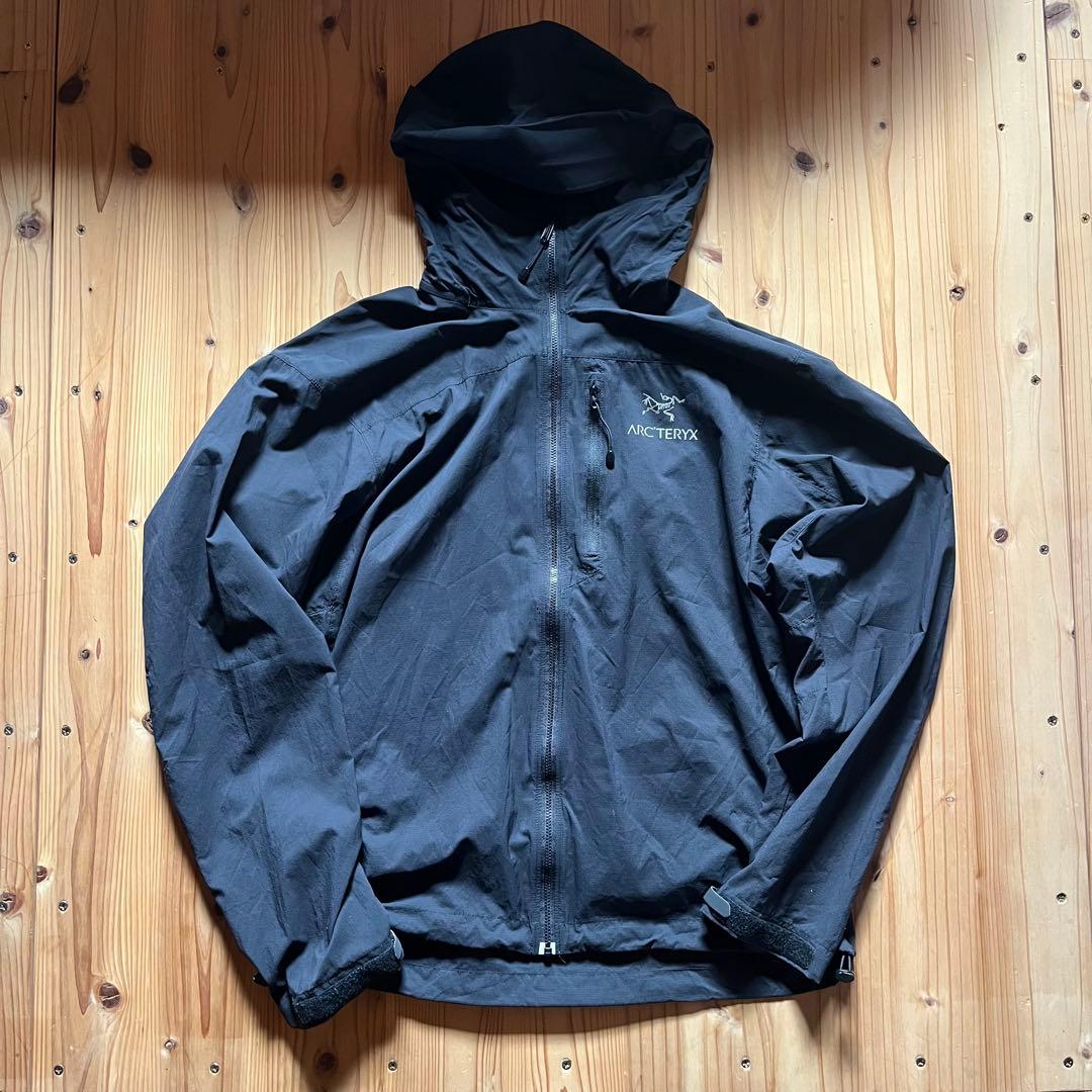 旧タグ ARC'TERYX アークテリクス スコーミッシュフーディ ブラック