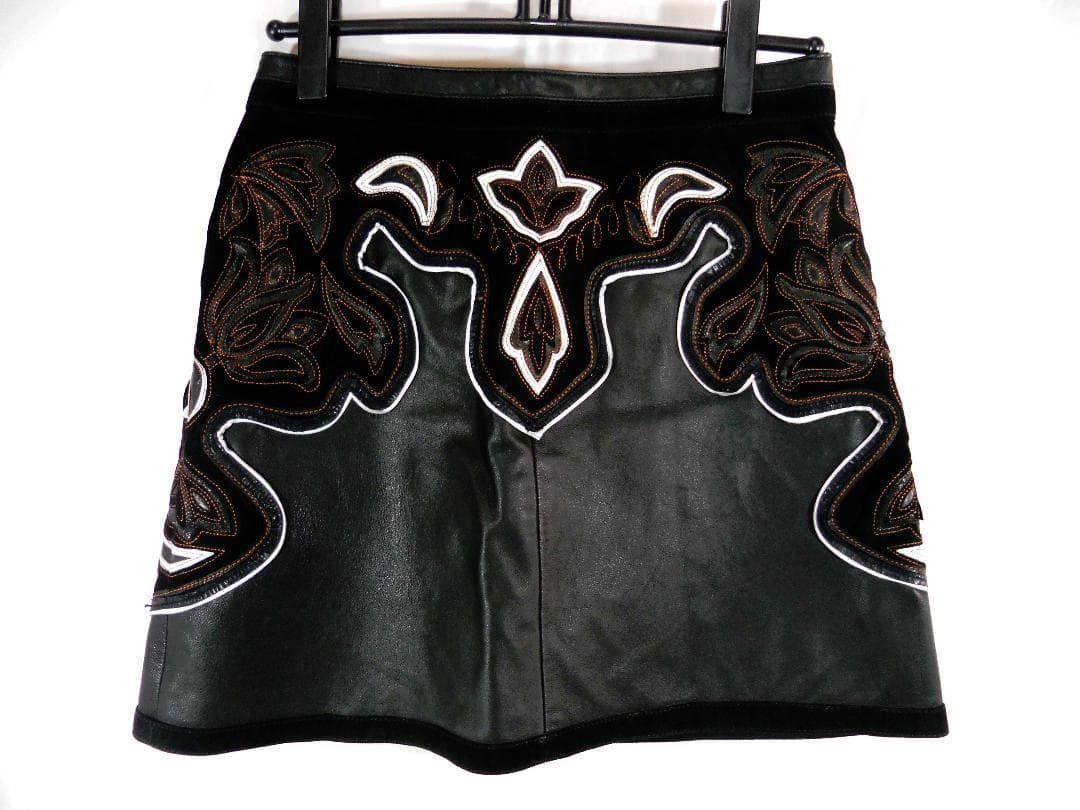 Just Cavalli 　皮　ミニスカート　サイズ４２