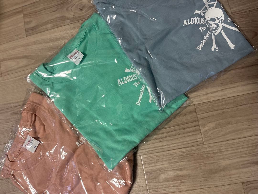 Aldiousアルディアス ラストツアー　名古屋　大阪　東京　Tシャツ