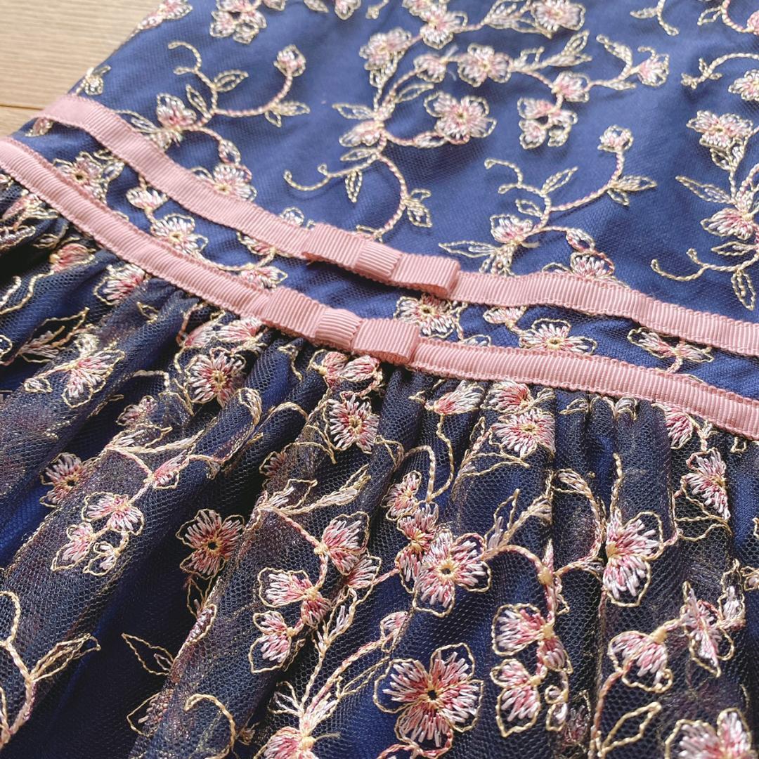 新品　トッカバンビーニ　ワンピース　ANAGALLIS ドレス　110　6472