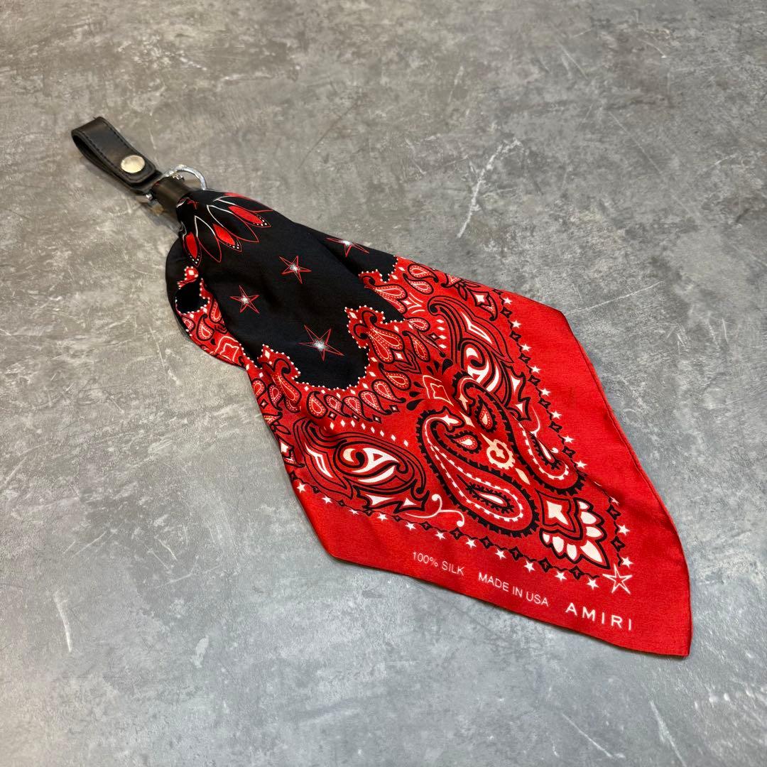 【定価4.4万】AMIRI BANDANA KEYCHAIN アミリ