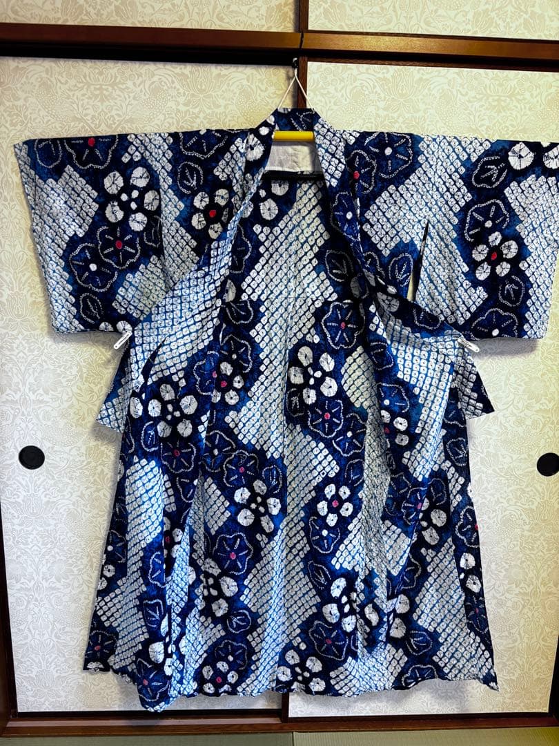 有松絞り　浴衣①