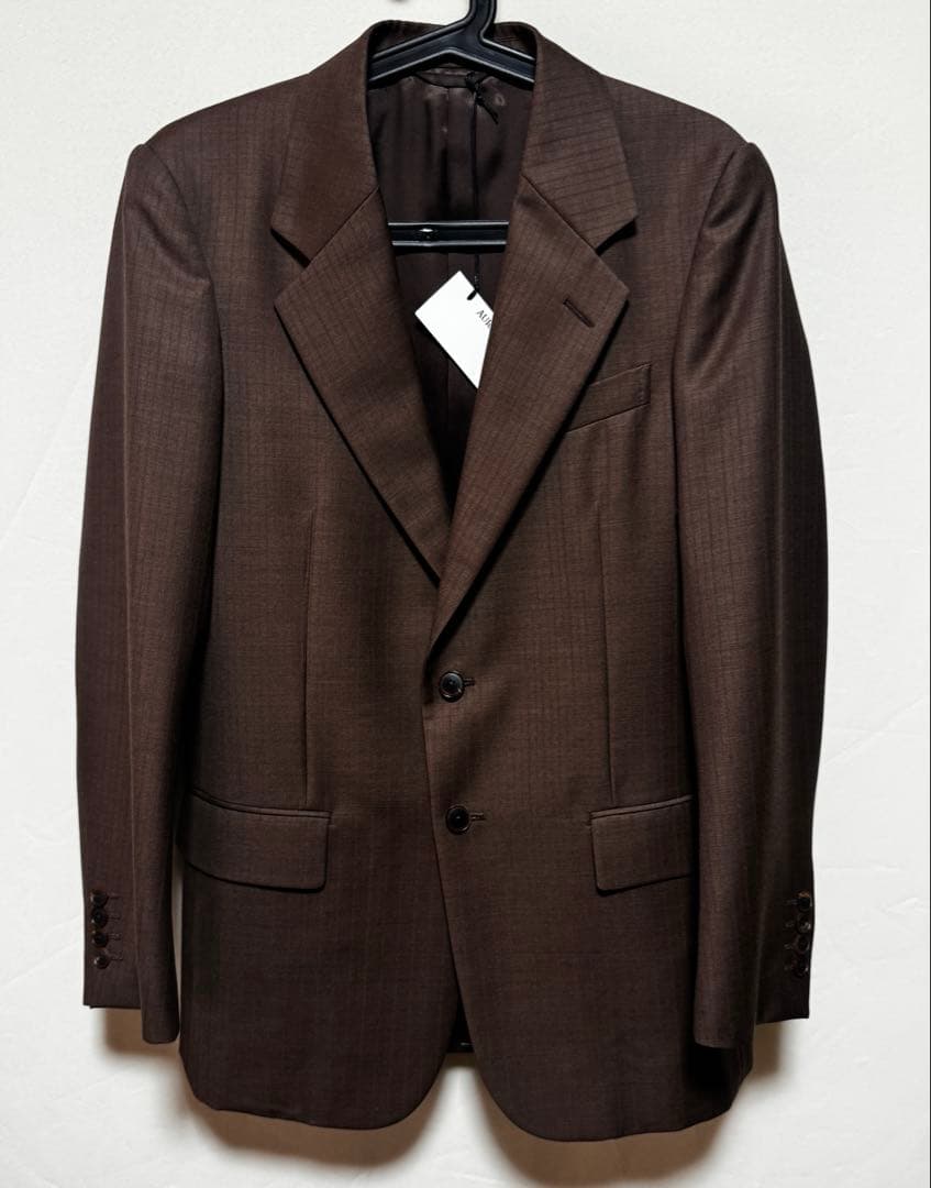 オーラリー BLUEFACED WOOL JACKET 2025年 新作 新品