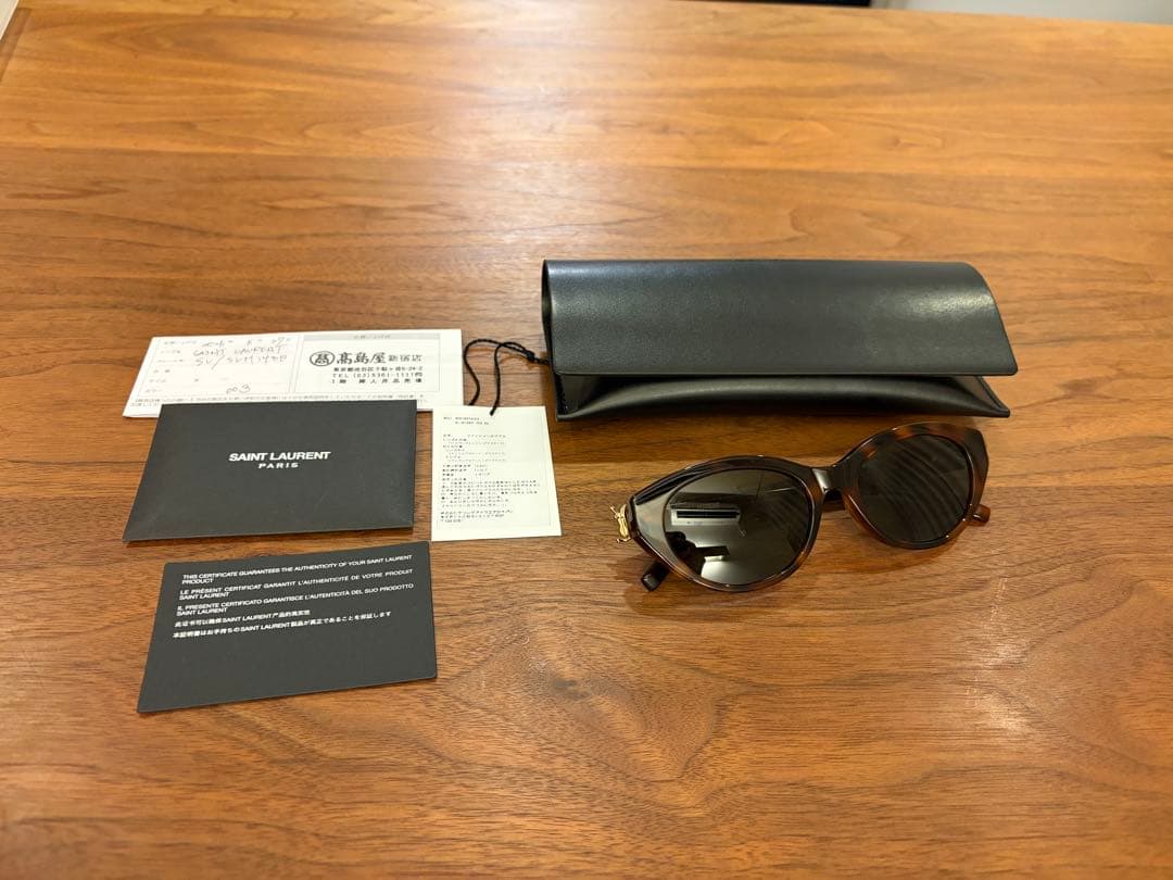 a*す様 SAINT LAURENT サンローラン SL SLM148F サング