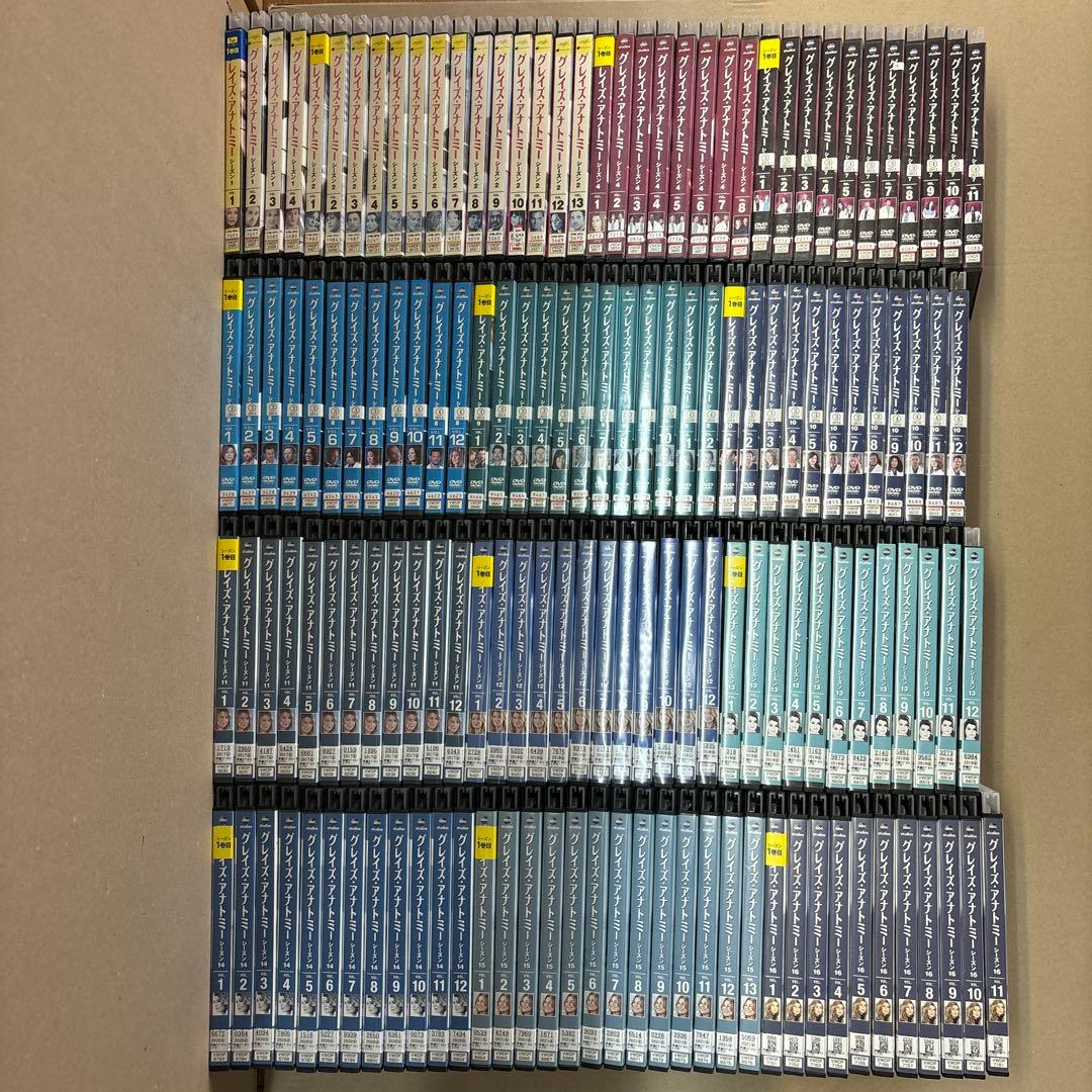 DVD グレイズアナトミー シーズン1 〜16 まとめ売り　※欠品シーズンあり