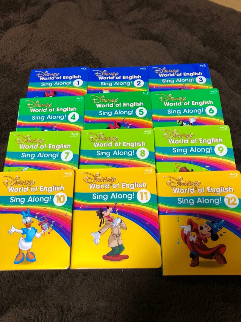 DWE シングアロング　Blu-ray 全巻12巻セット