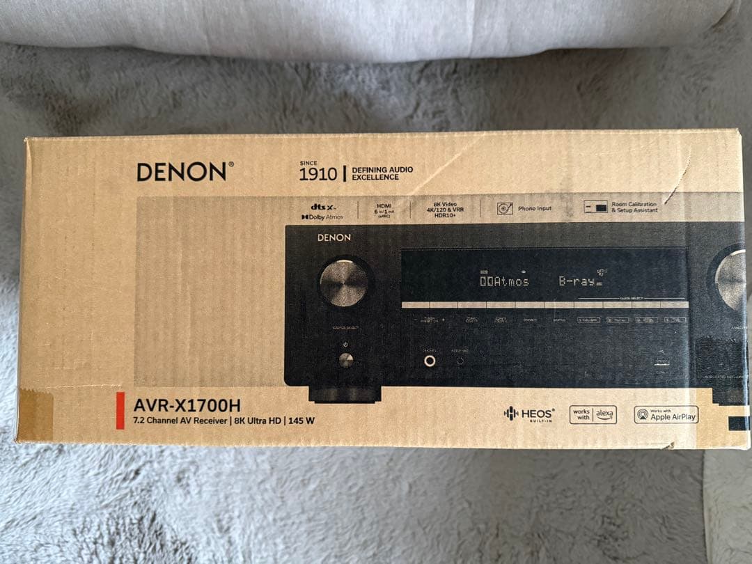 DENON AVアンプ AVR-X1700H