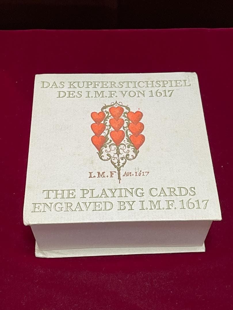 トランプ DAS KUPFER STICHSPIEL DES I.M.F.VON 1617