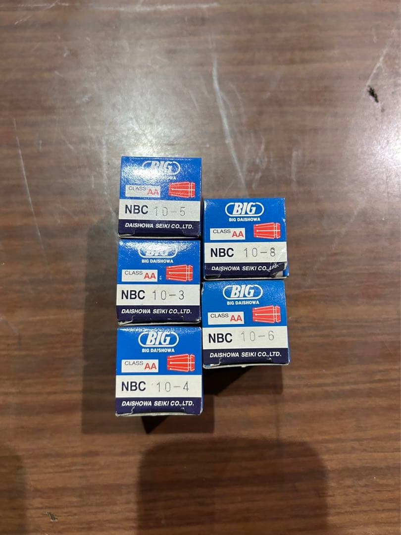 BIG NT50U-GTG6-10-130 増速スピンドル コレット5個付き