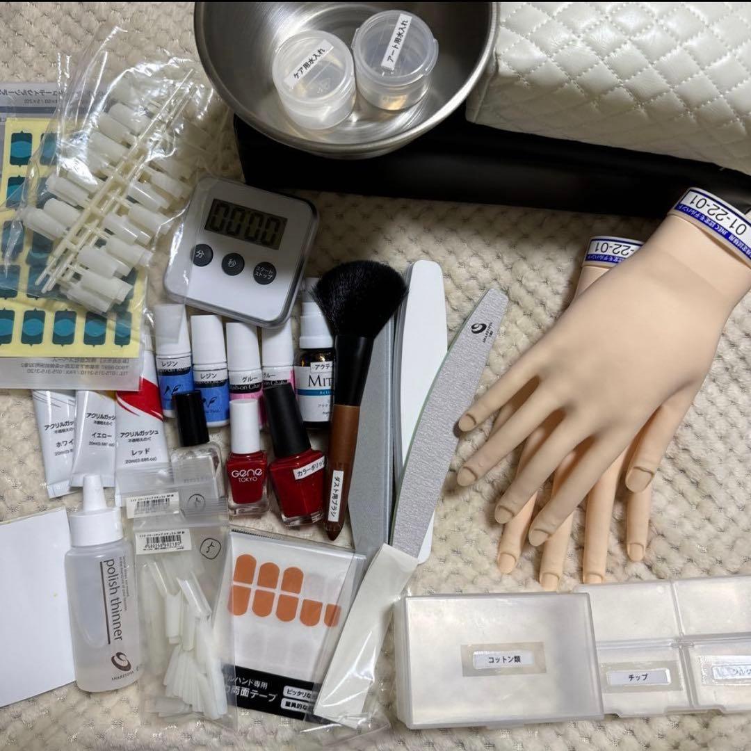 ネイリスト検定セット 認定モデルハンド