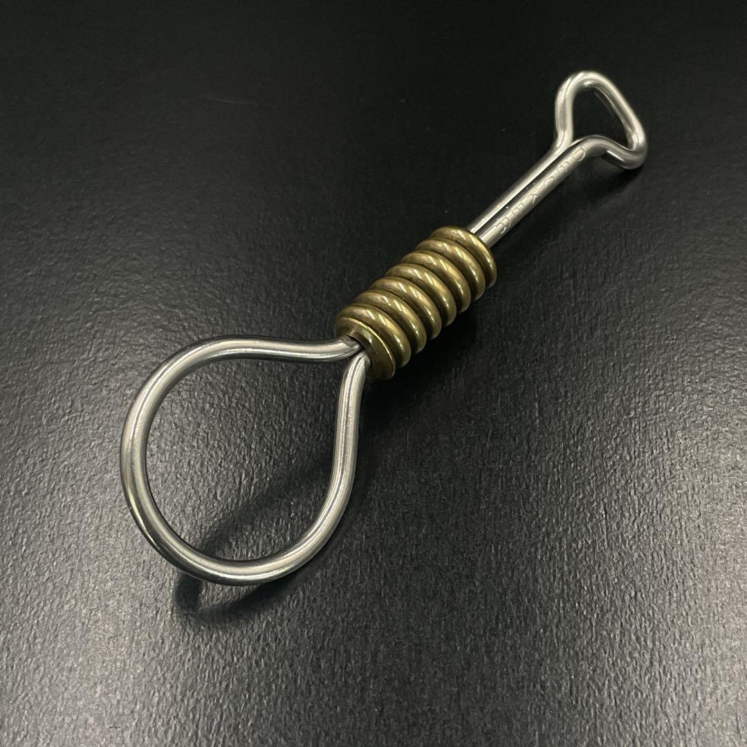 希少　jeffdecker ジェフデッカー　キーフック　キーホルダー　シルバー