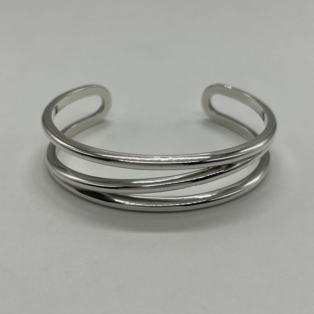 ティファニー TIFFANY ダイアゴナル バングル SV925 ヴィンテージ