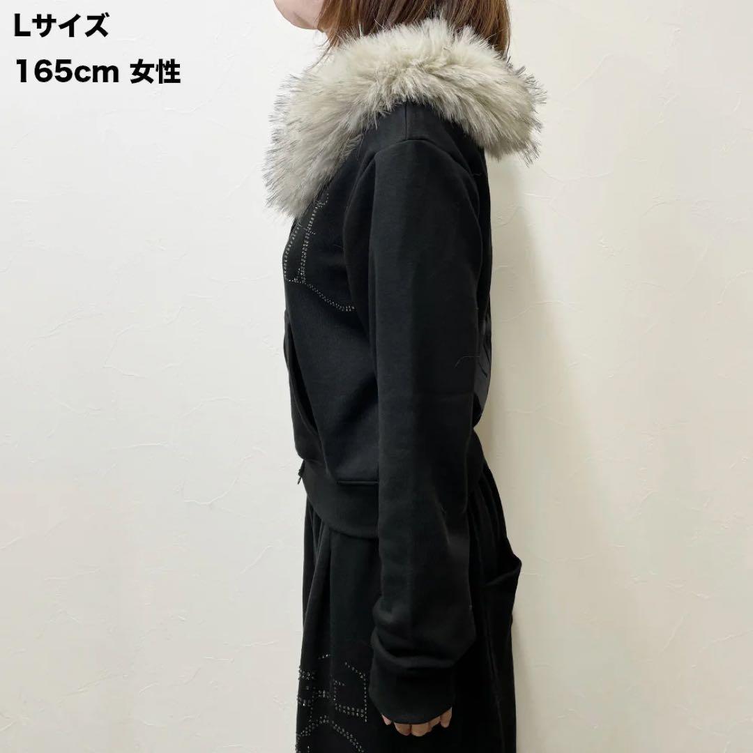 HYDE 2026JEKYLLファー付きジップアップスウェット　L 新品未開封