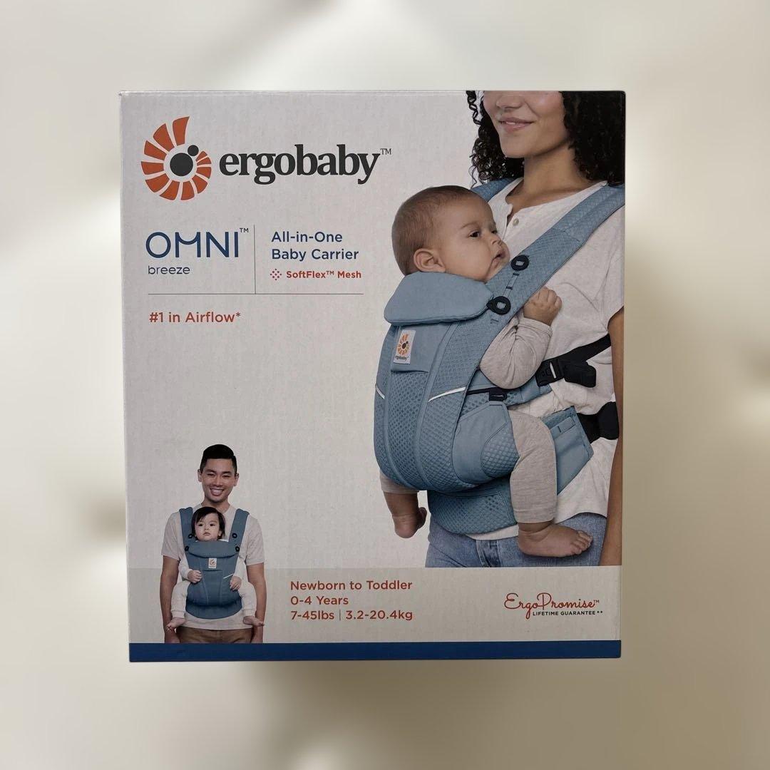 エルゴ ergobaby OMNI breeze 抱っこ紐 スレートブルー