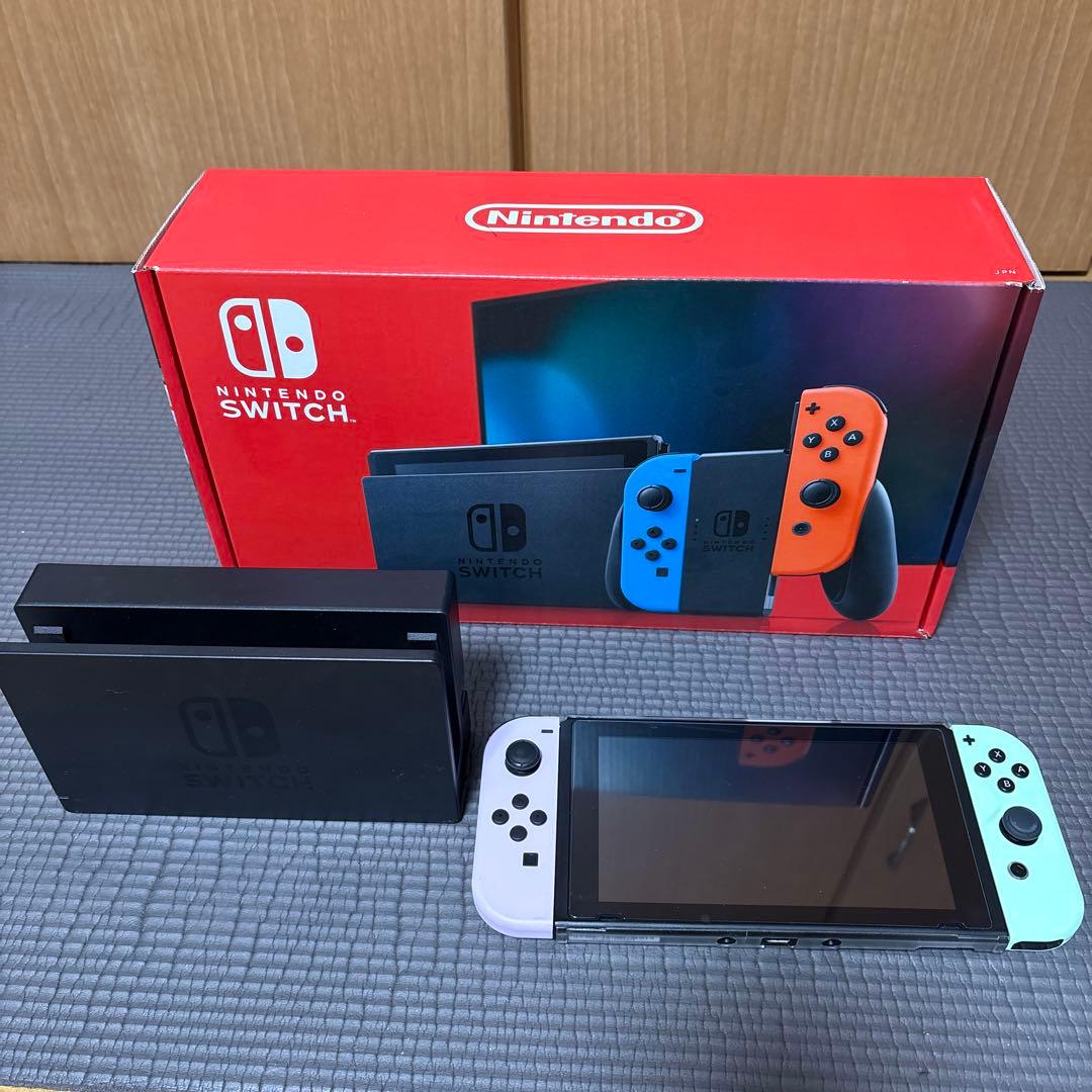 Nintendo Switch 本体 セット➕ジョイコン赤付き