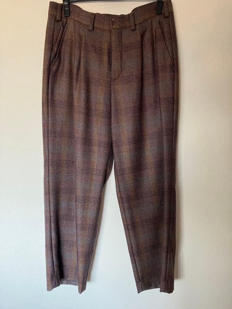 o- レイチョウルイラボ N.N.Z. Trousers W ウールスラックス