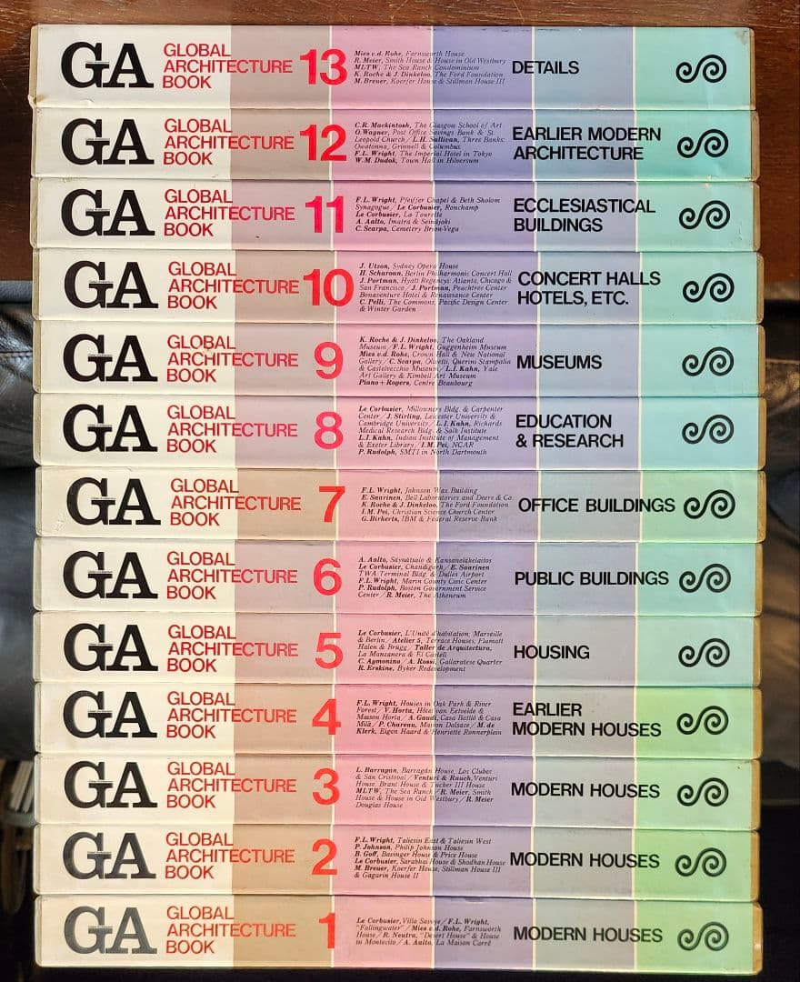 GA GLOBAL ARCHITECTURE BOOK 全１３巻　美品　貴重