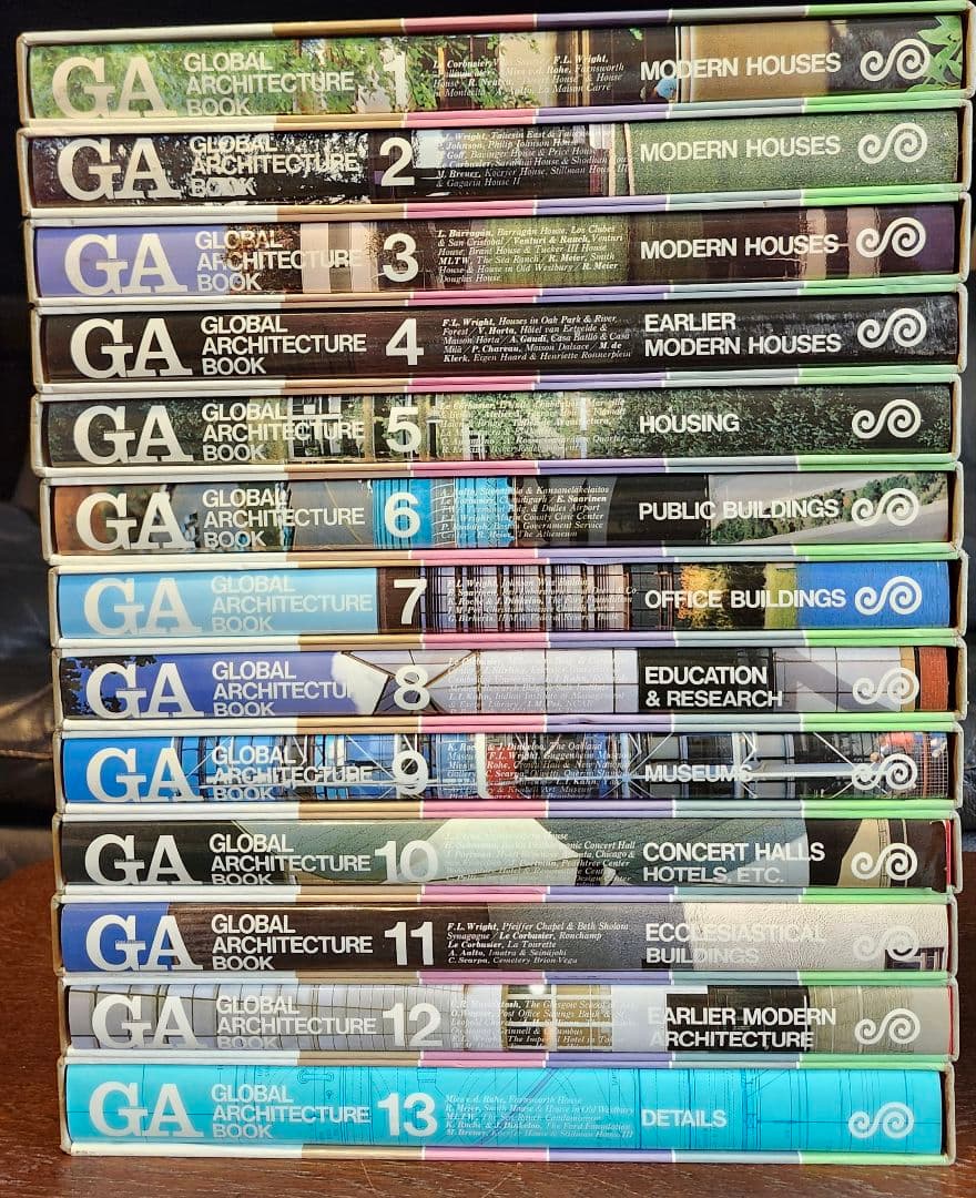 GA GLOBAL ARCHITECTURE BOOK 全１３巻　美品　貴重