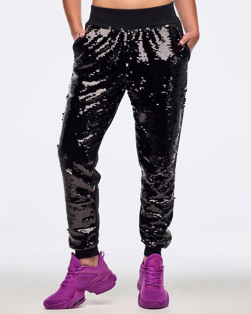 新品　正規品　ズンバ　X S スパンコール　ジョガー　パンツ