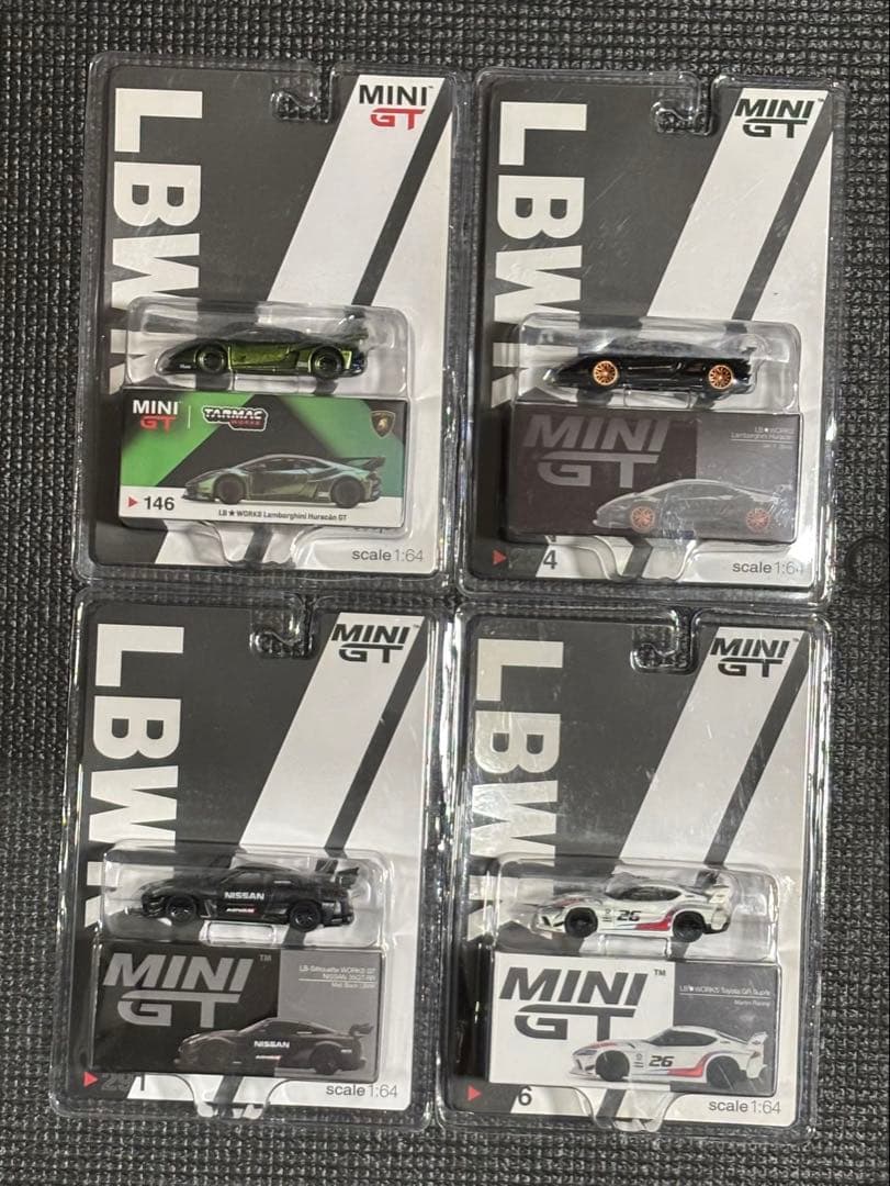MINI GT LBWK Lamborghini Huracán GT セット