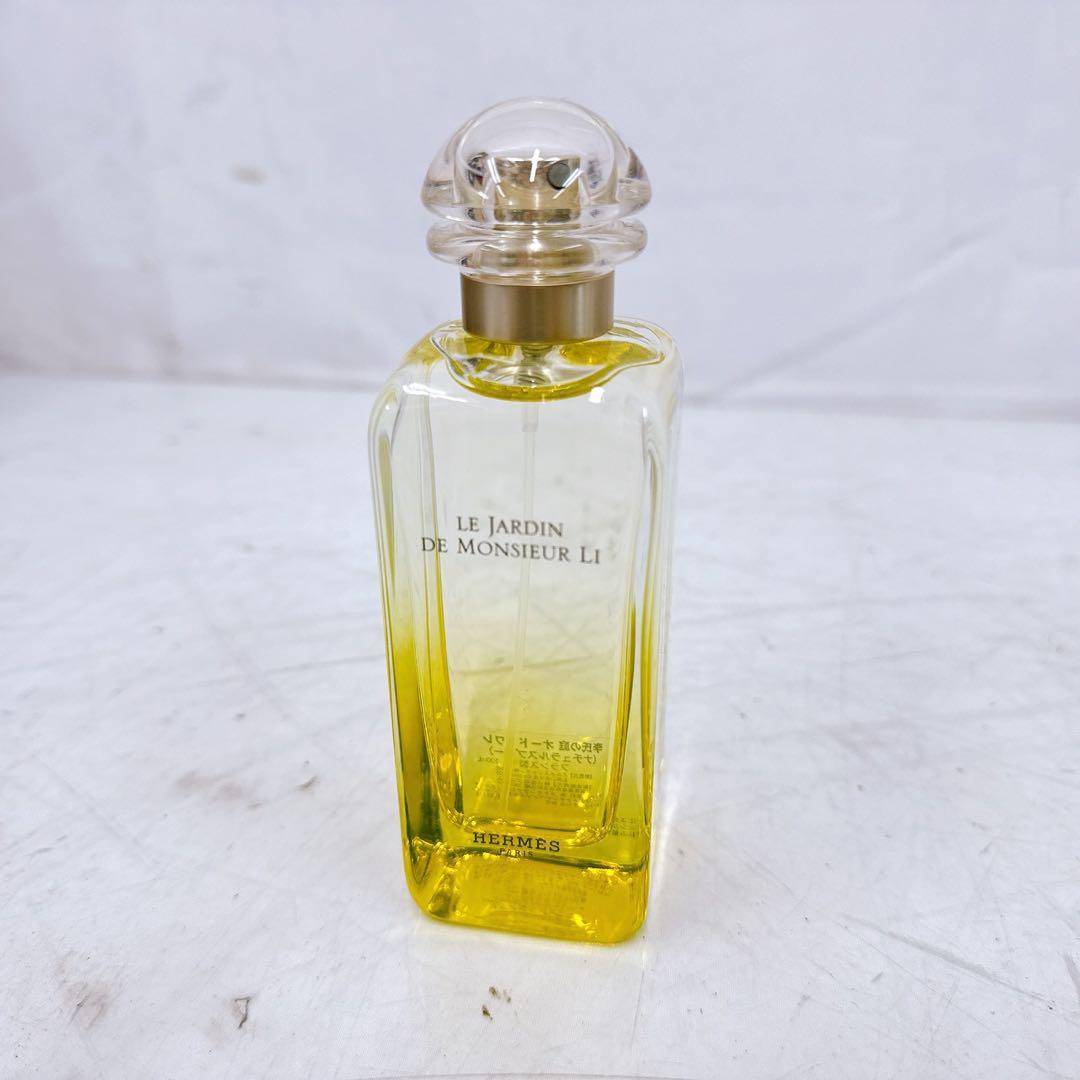 10SAM18 HERMES 李氏の庭 オードトワレ 香水 100ml 現状品
