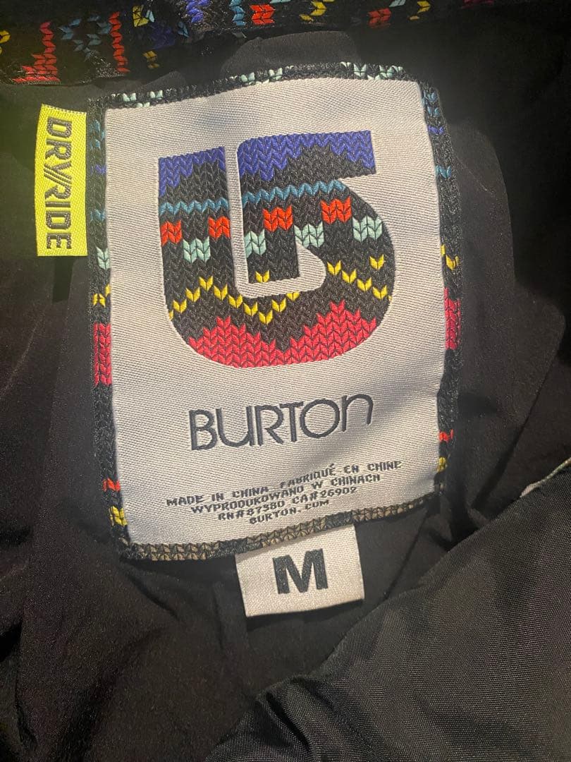 【くま子】Burton スノーボードウェア M/Sサイズ　バートン