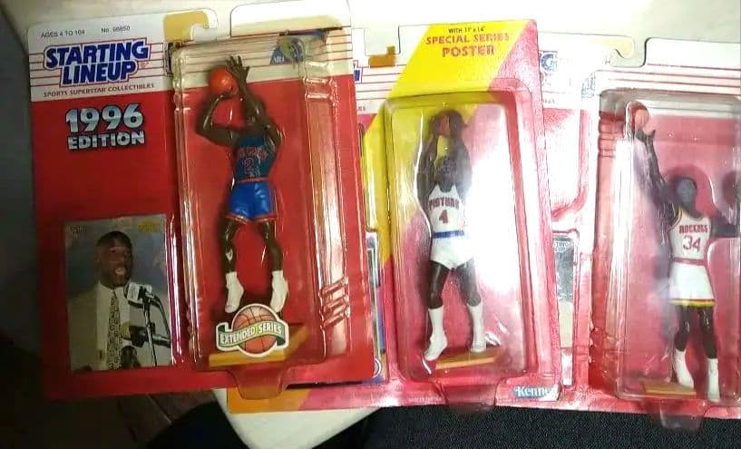 ケナー　 NBA フィギュア　オラジュワン　デュマース　LJ