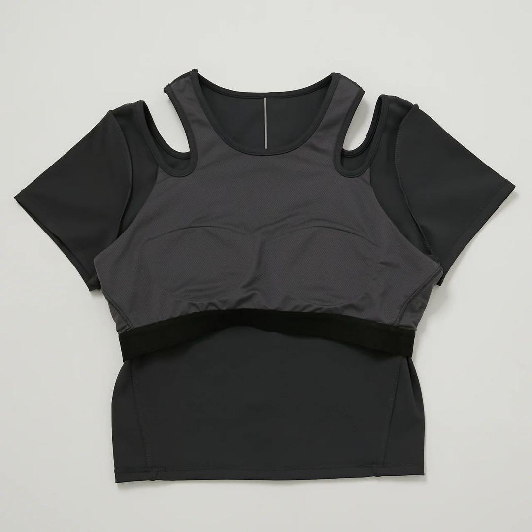 【新品未使用】滝沢眞規子 TAKIMAKI CUP-IN TEE ヨガウェア