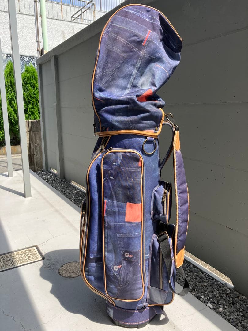 EDWINのデニム風キャディバッグ