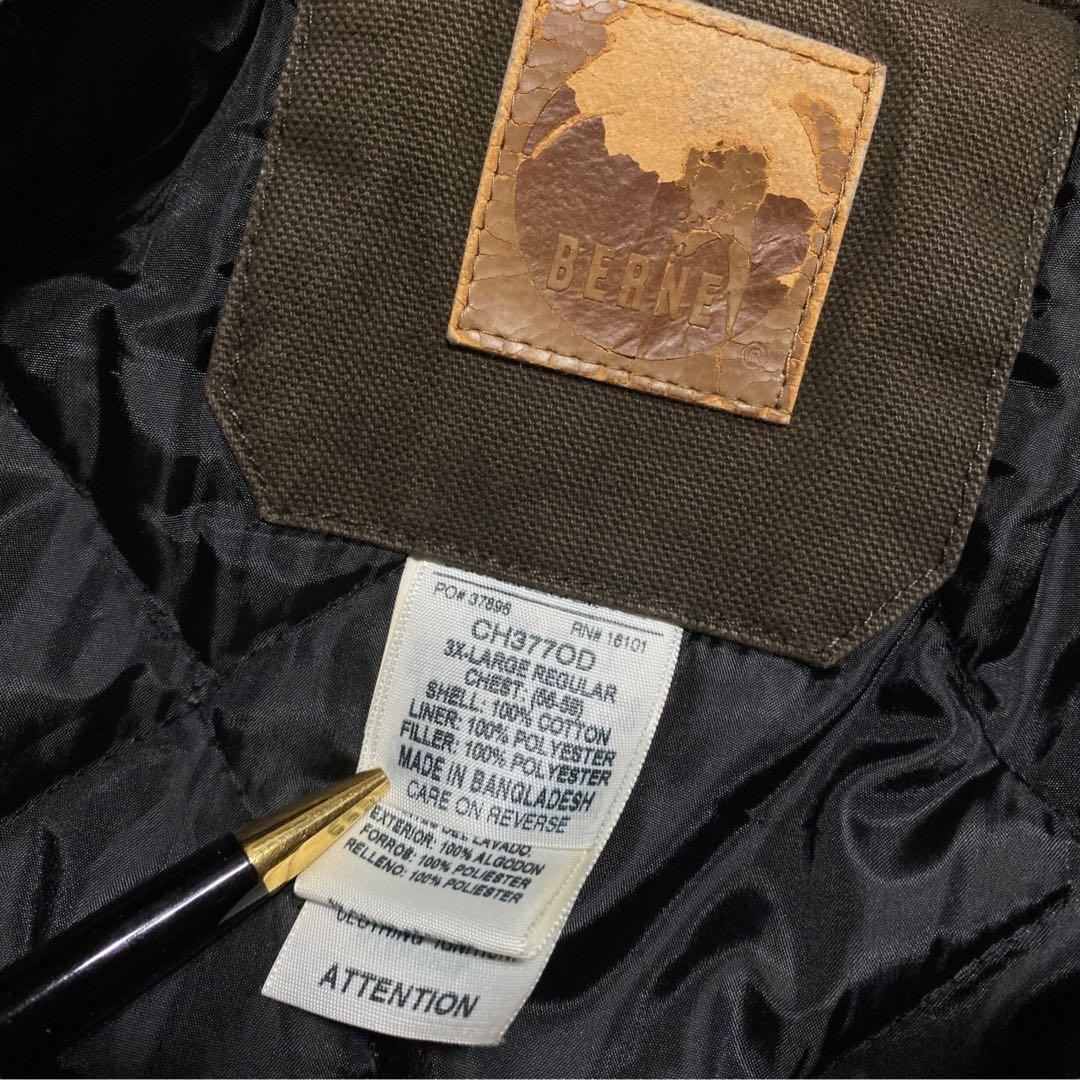 まつまんダックジャケット襟コーデュロイブラウン3XLトラディショナルBER