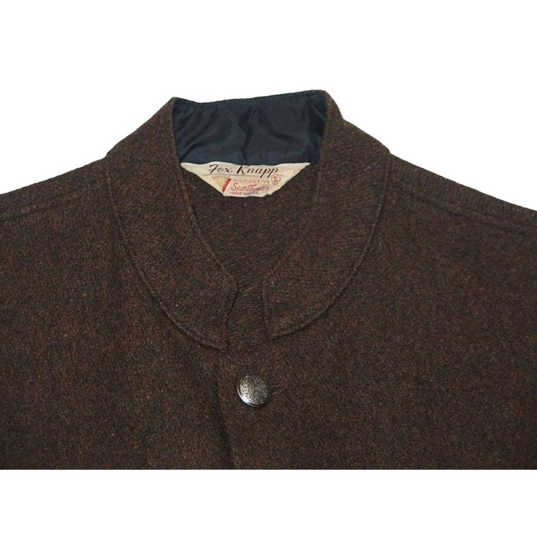 ▪️60s FOX KNAPP ビンテージ ジャケット スタンドカラー ウール