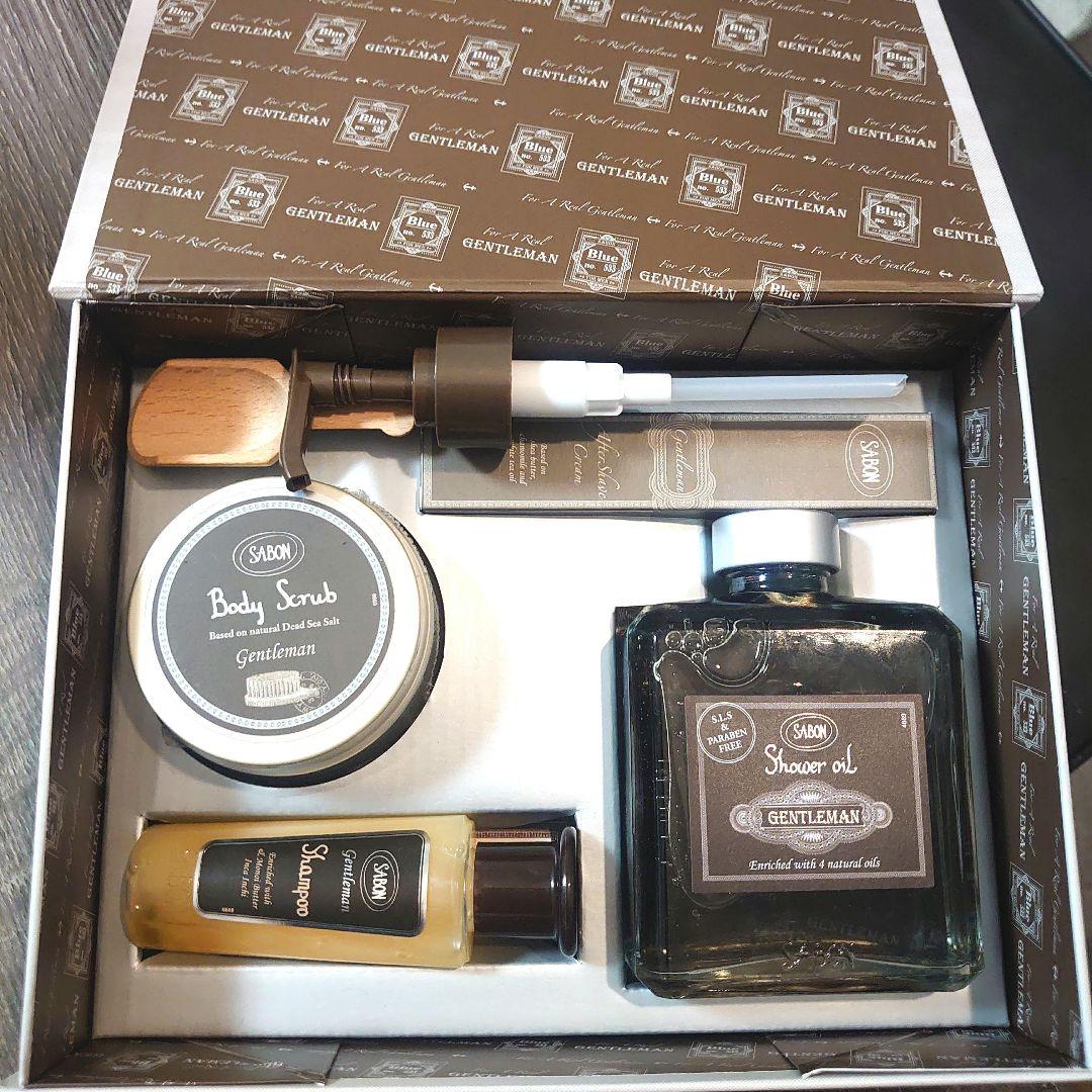 新品・未使用　SABON　ジェントルマン ボディケアセット