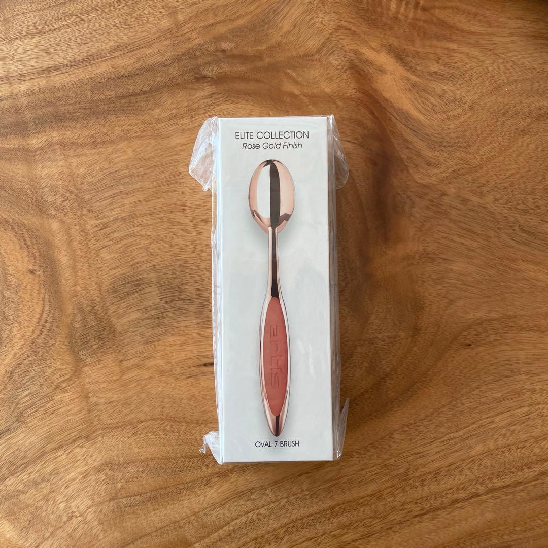 アーティス artis メイクアップブラシエリート オーバル7 ローズゴールド