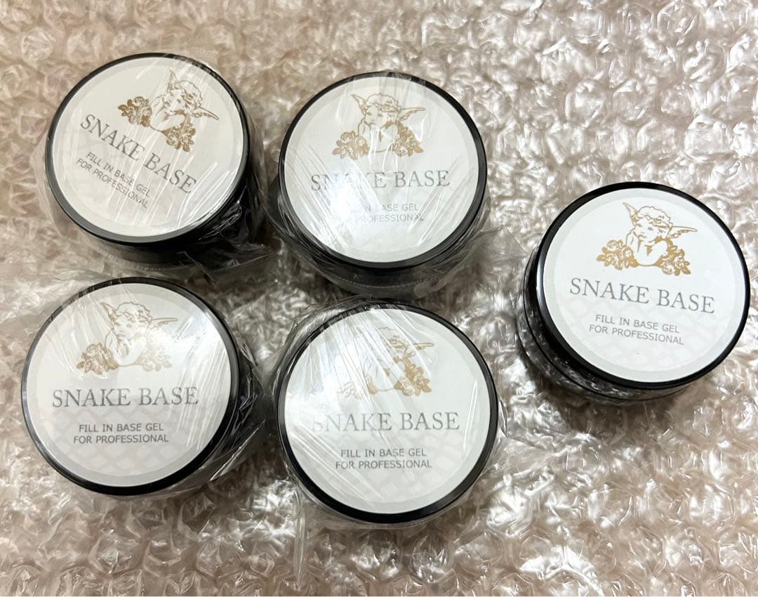 rinrin様　スネークベース ジェル　15g入り フィルイン用ジェル5個セット