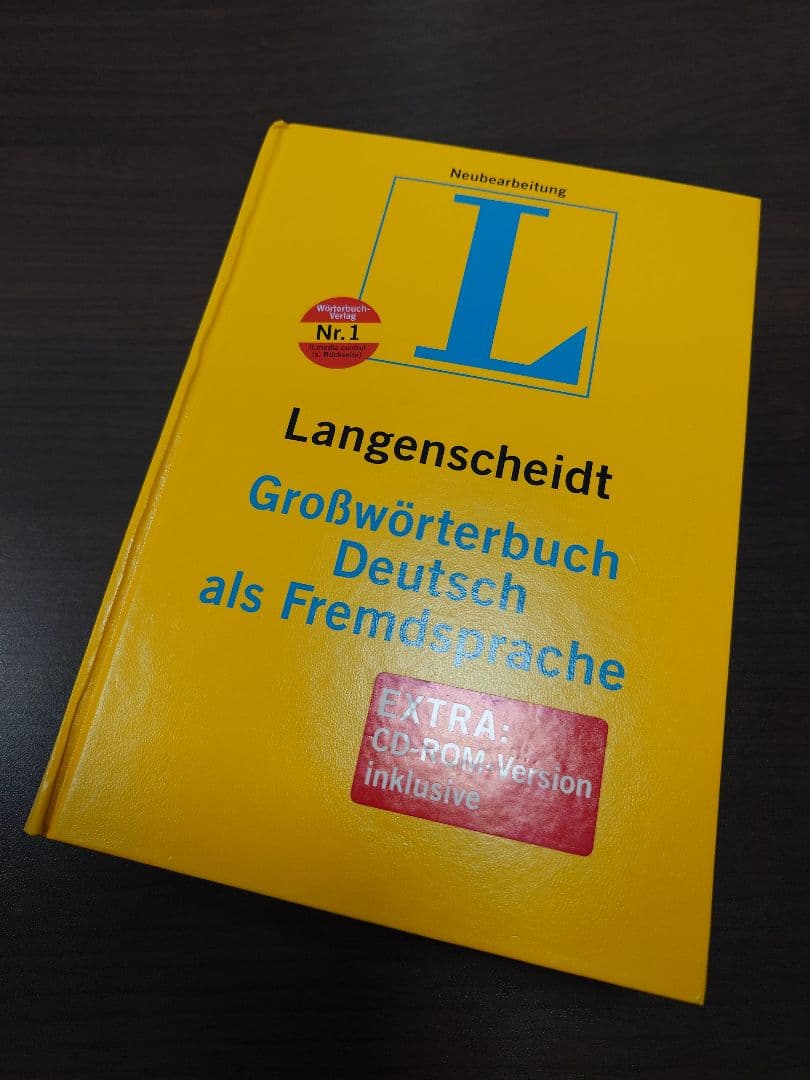 Langenscheidt Großwörterbuch Deutsch