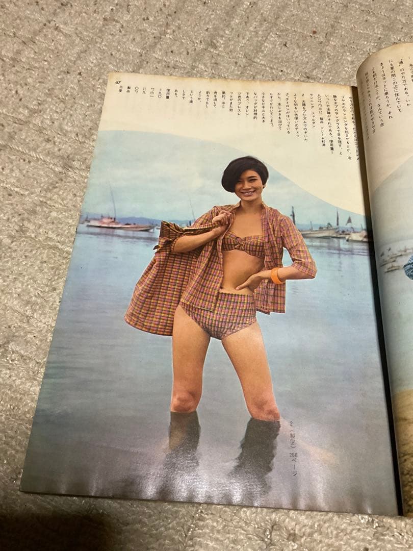 1966年／装苑・7月号。文化服装学院出版局。表紙／岡ひろみ。【280ページ】。