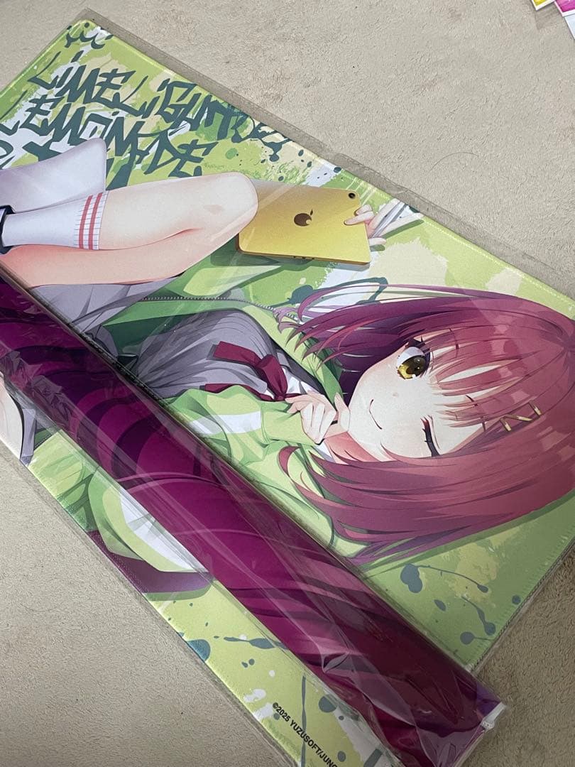 ライムライト・レモネードジャム　特大タペストリー マット c107 二見原莉々子