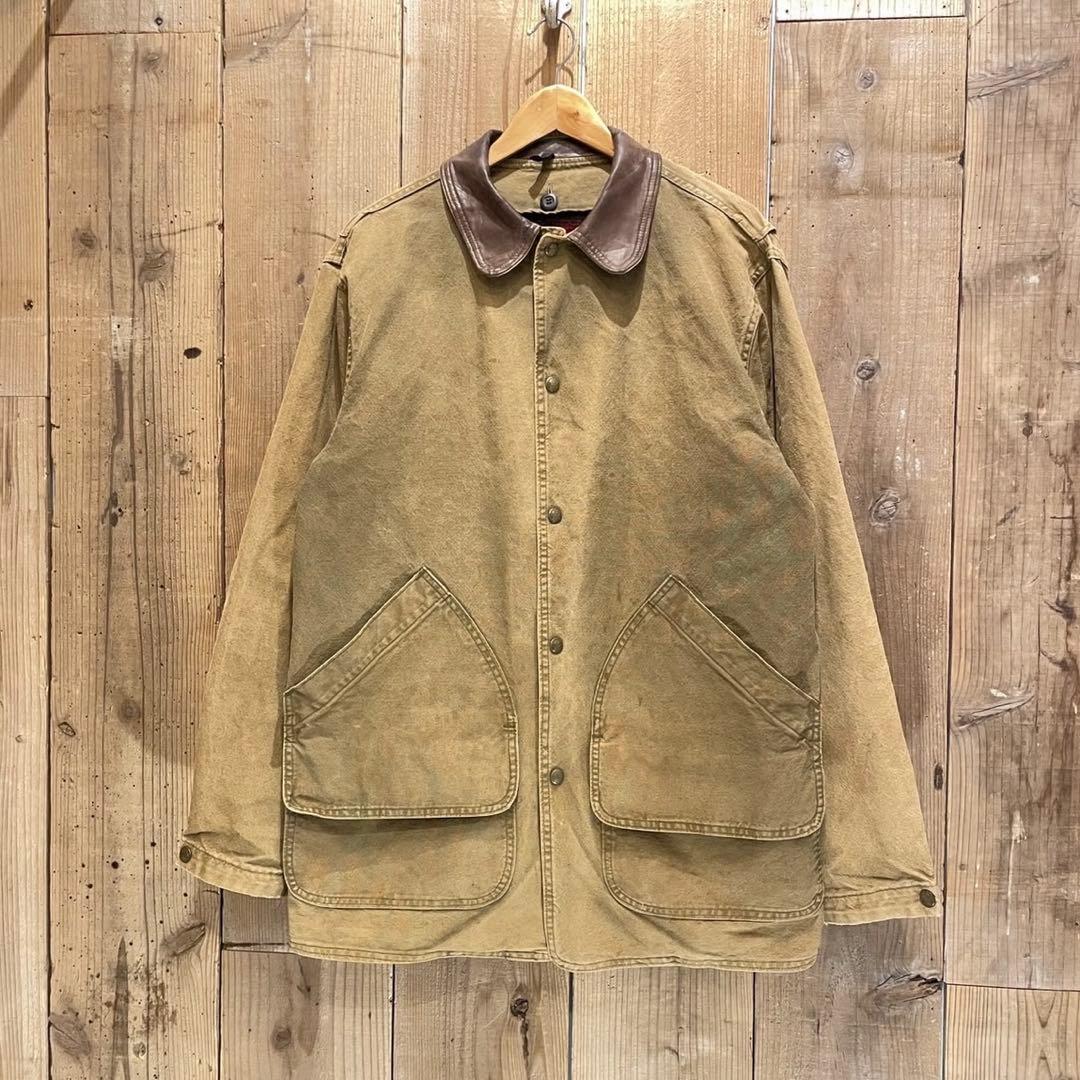 【M】90s USA製 ウールリッチ ライナー付き カバーオール ジャケット