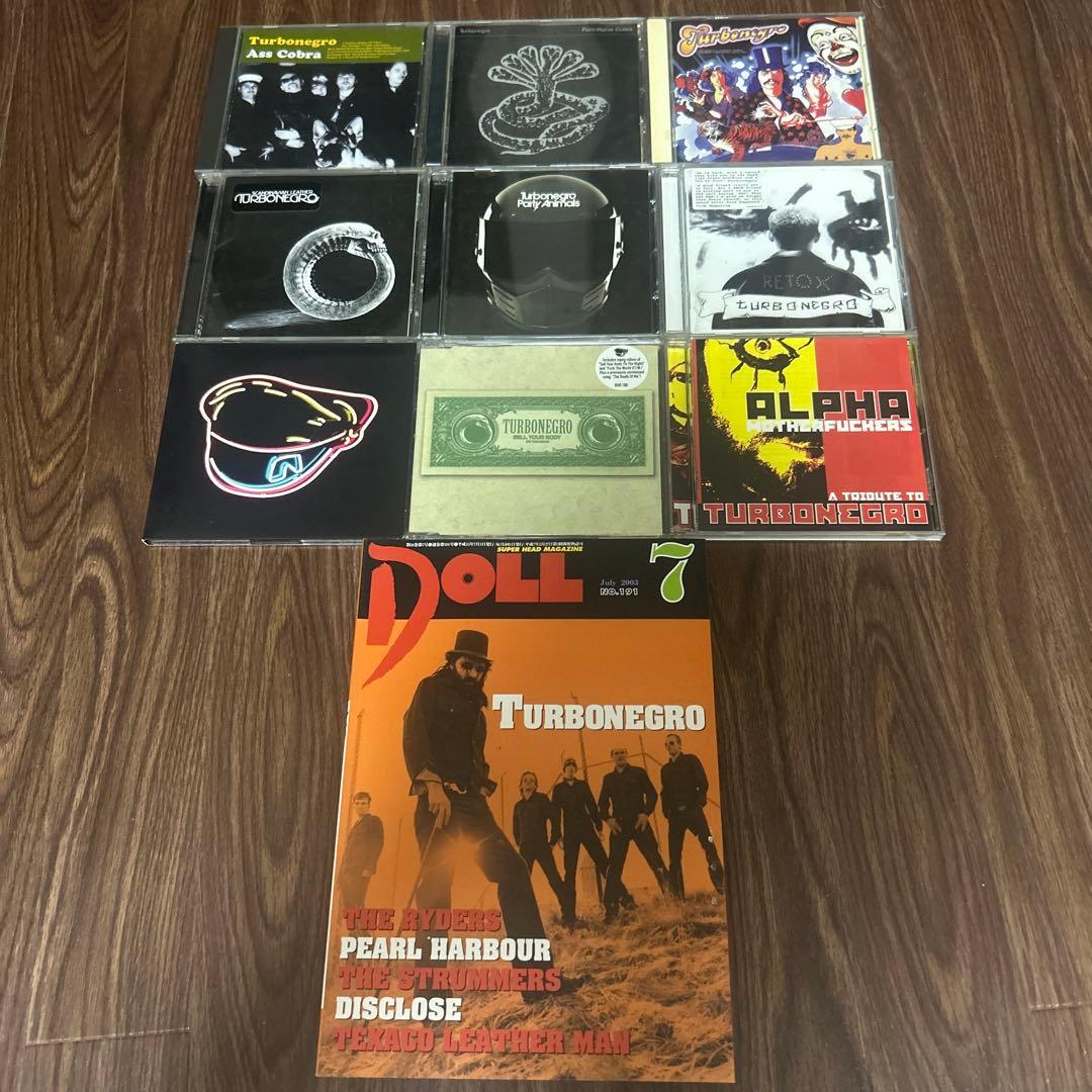 Turbonegro レアシングル.DOLL CDまとめ売り