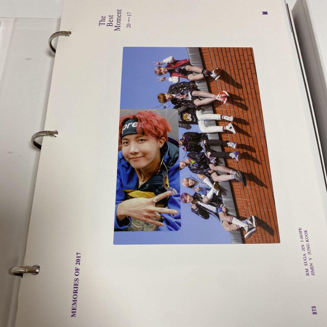 BTS MEMORIES OF 2017 DVD トレカ付き　ホソク