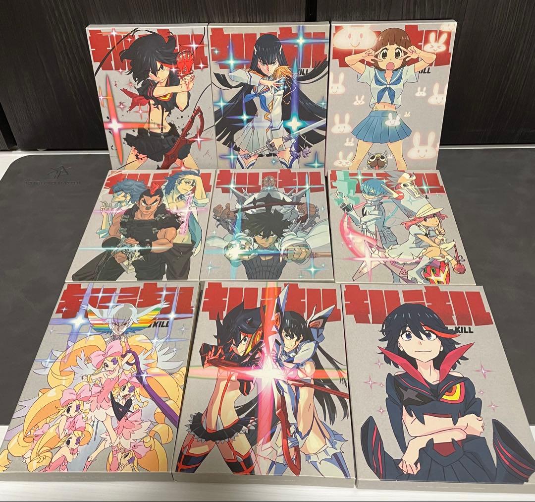 キルラキル DVD 全9巻 完全生産限定盤 匿名配送