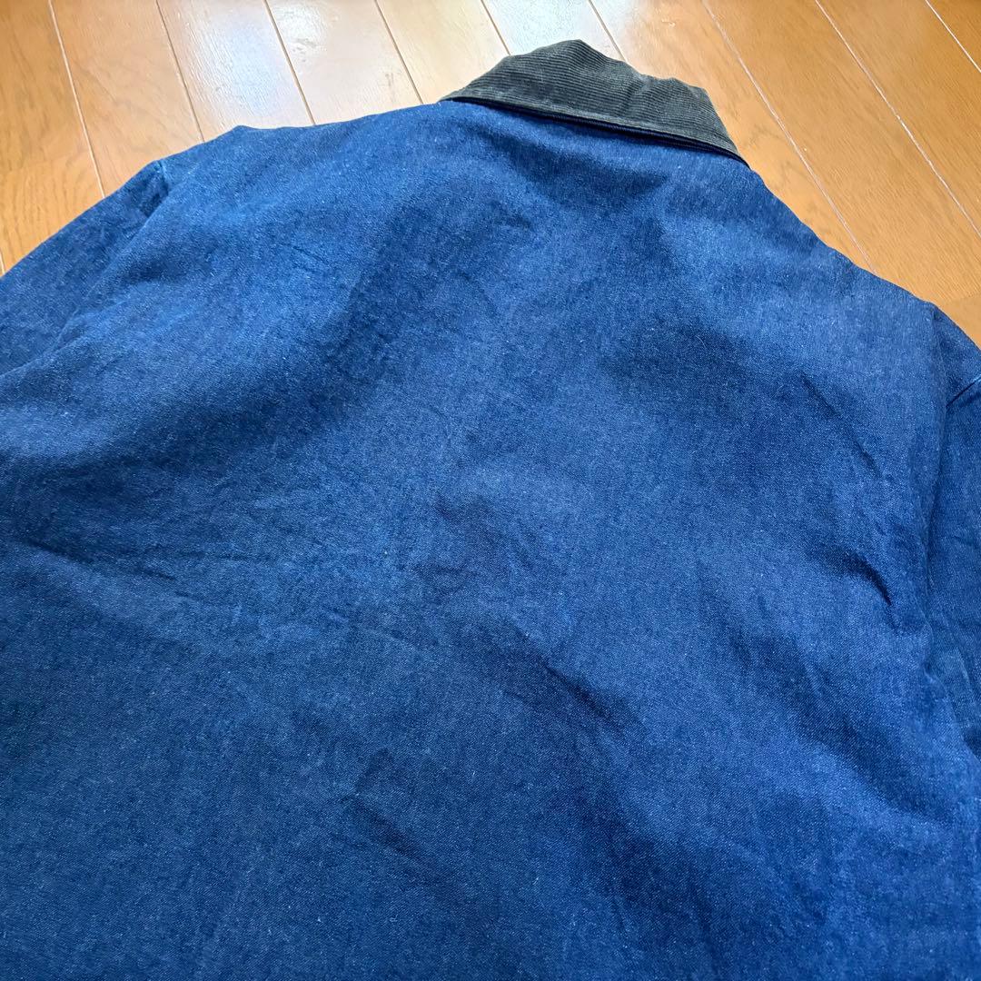 USA製80s◯BIGBEN ビッグベン カバーオール 裏地 濃紺 44 XL